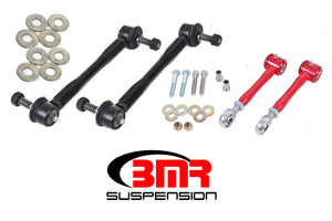 BMR ELK015R 6th Gen fits Camaro Front and Rear Sway Bar End Link Kit - Red