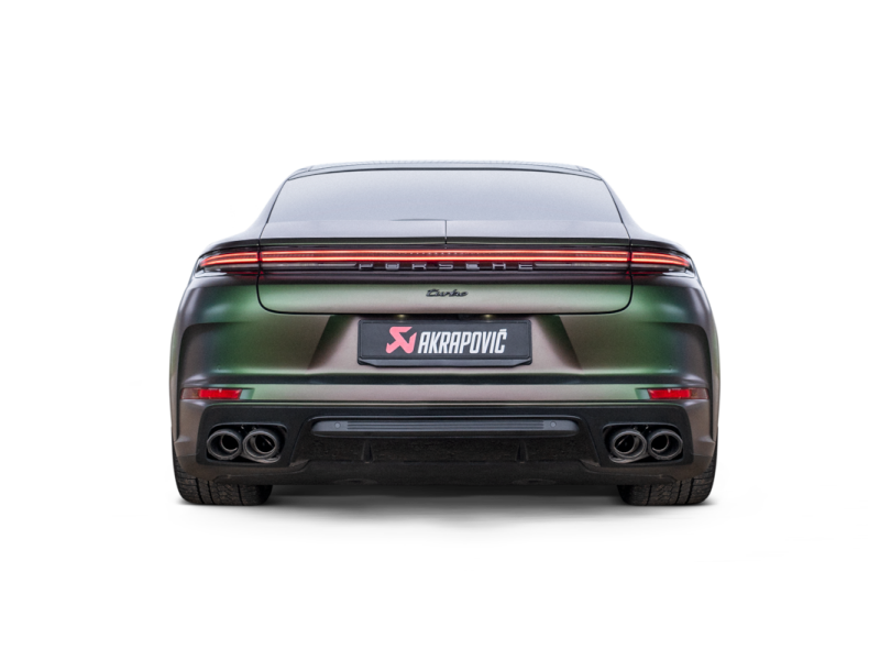 Akrapovic S-PO/T/5H 2024+ fits Porsche Panamera Slip-On Line (Titanium) w/ Carbo