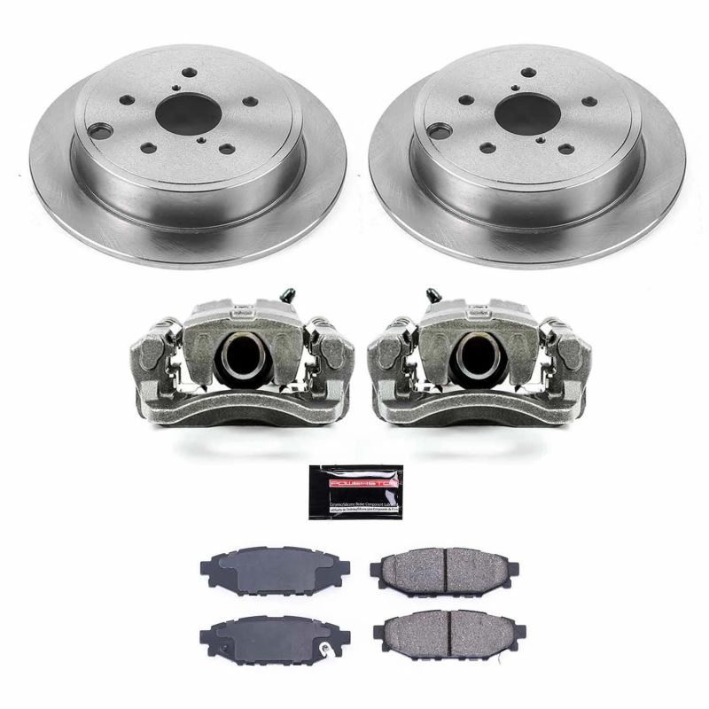 PowerStop KCOE6977 fits Subaru 15-19 WRX Rear Autospecialty Brake Kit w/Calipers