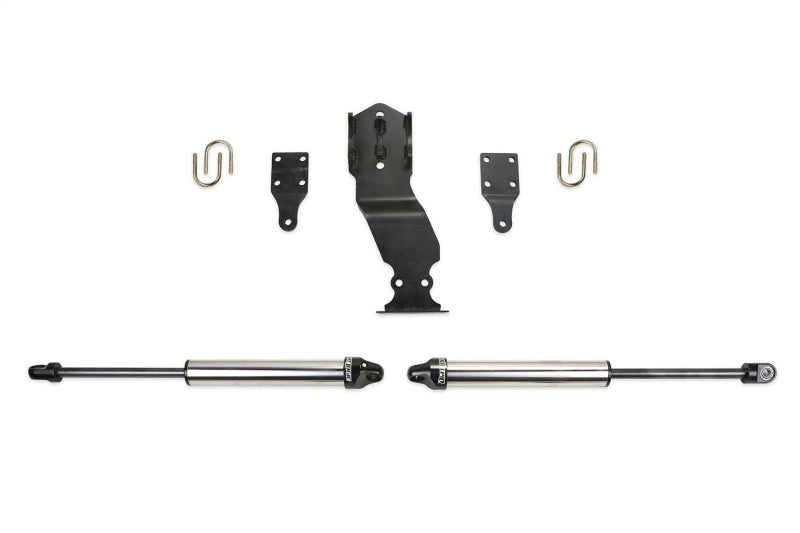 Fabtech FTS22303 fits Ford 17-21 F250/F350 4WD Dual Steering Stabilizer System w/DL 2.25 Shocks