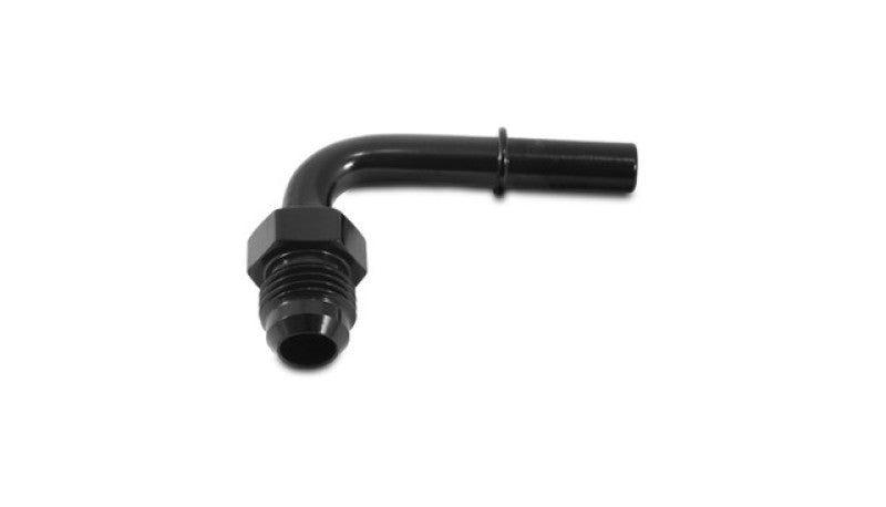 Vibrant 16876 90 Degree Male AN Push-On EFI Adapter AN -6 Barb 0.375in