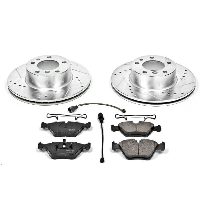 PowerStop K390 fits BMW 90-95 525i Front Z23 Evolution Sport Brake Kit