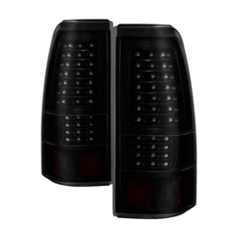 xTune 9037641 03-06 fits Chevrolet Silverado 1500 LED Tail Lights - Black Smoke