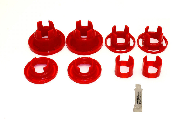 BMR BK016 5th Gen Camaro Rear Cradle Street Version Poly Inserts Only Bushing Kit - Red