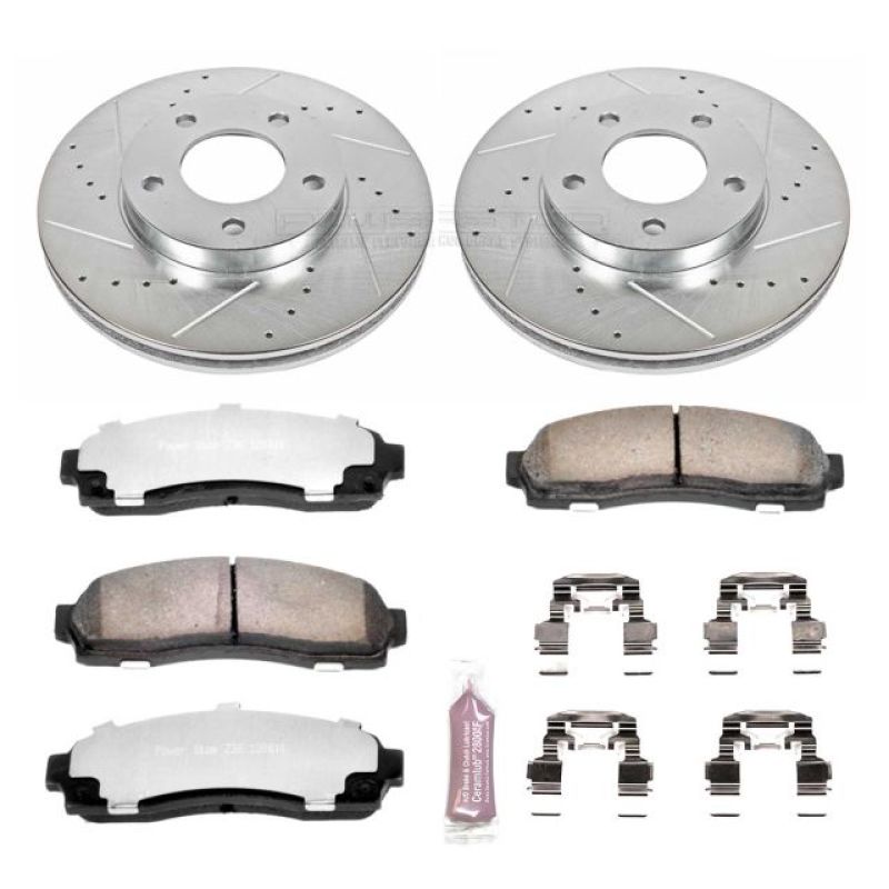 PowerStop K1930-36 01-07 fits Ford Escape Front Z36 Truck & Tow Brake Kit