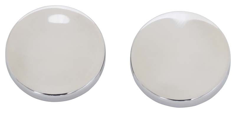 Kentrol 30022 fits Jeep 07-18 Wrangler JK Liftgate Button Covers Pair - Polished Silver