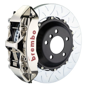 Brembo 1M3.8030AR Brembo 99-01 Skyline GTR Front GTR BBK 6 Piston Billet 355x32 2pc Rotor Slotted Type3- Nickel