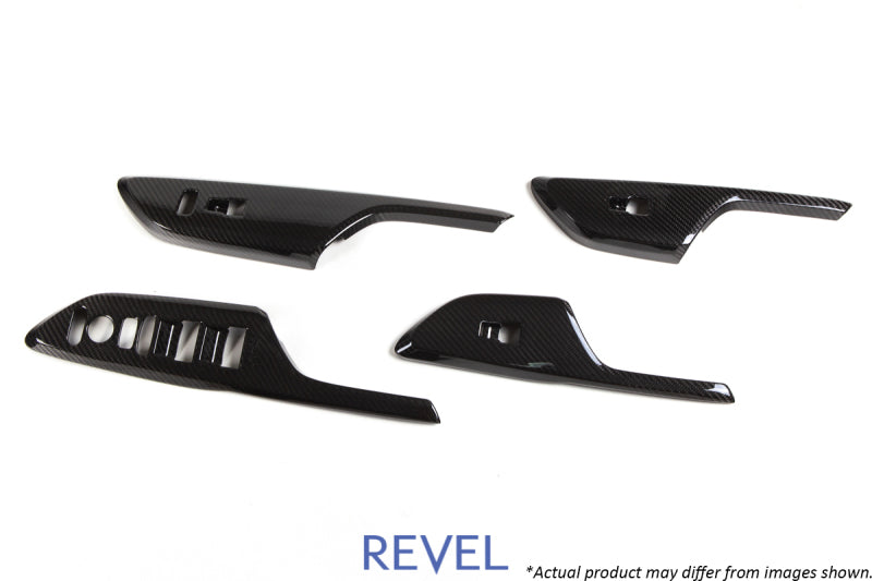 Revel 1TR4GT0AH07 GT Dry Carbon Window Switch Panels (FL/FR/RL/RR) 16-18 fits Ho