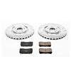 PowerStop K4551 fits Mitsubishi 08-15 Lancer Front Z23 Evolution Sport Brake Kit
