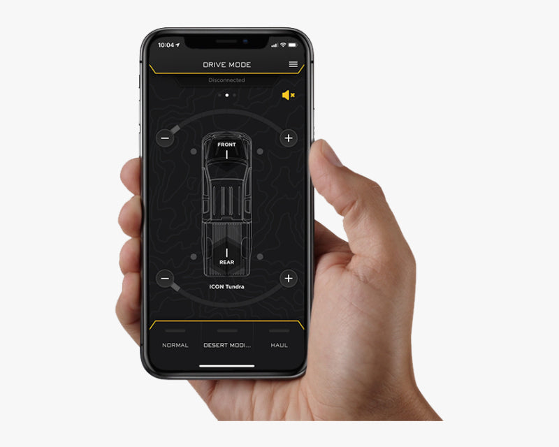 Icon 23-25 Ford F-250/F-350 SD 4WD 2.5-3in Lift VS 2.5 Series Coilover Conversion Kit w/ CDEV