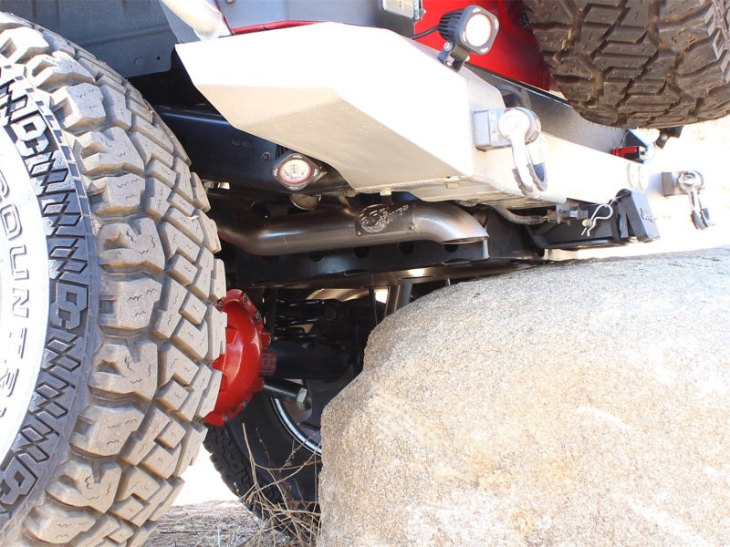 AFE 49-46232 rce XP Exhaust Cat-Back 3in SS-409 Hi-Tuck inRBin 12-14 fits Jeep