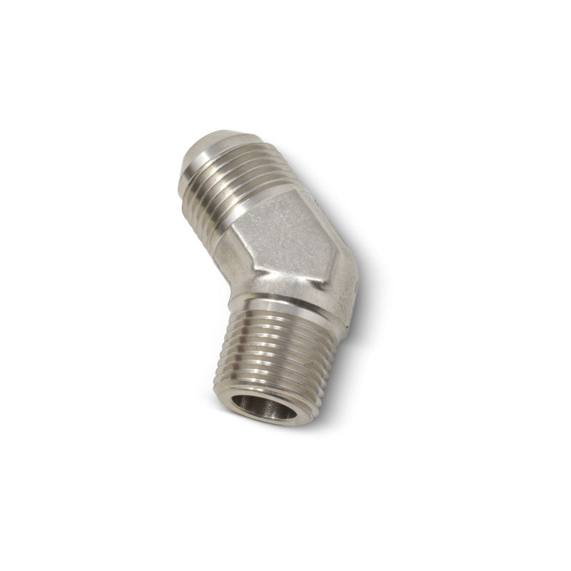 Russell 660971 Performance -10 AN to 1/2in NPT 45 Degree Flare to Pipe Adapter