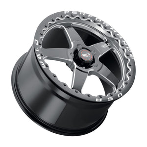 Weld  S90482063P55 S904 18X12 Ventura Drag Beadlock 5X120.65 ET55 BS8.7 Gloss Bl