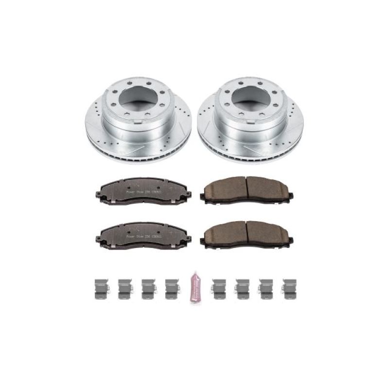 Power Stop K6407 36 13 fits Ford F-350 Super Duty Rear Z36 Truck & Tow Brake Kit