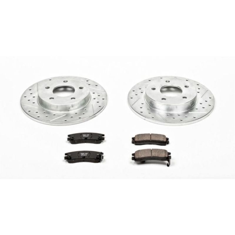 PowerStop K3115 fits Cadillac 94-96 DeVille Rear Z23 Evolution Sport Brake Kit