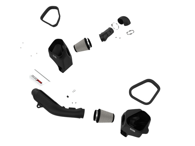 AFE 54-13032D Magnum FORCE Stage-2 Pro DRY S Cold Air Intake System 15-19 fits