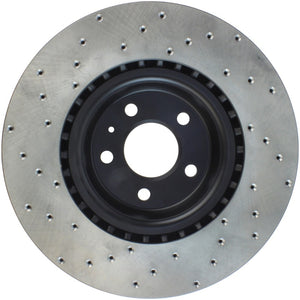 Stoptech 128.33138L 12 fits Audi A6 Quattro/11-12 A7 Quattro/13 Q5/7-11/13 S4/12 S5 Front Left Drilled Rotor