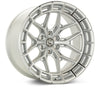 Vossen HFX-1 24x10 - 6x139.7 - ET25 - Deep Face - 106.1 - Silver Polished Wheel