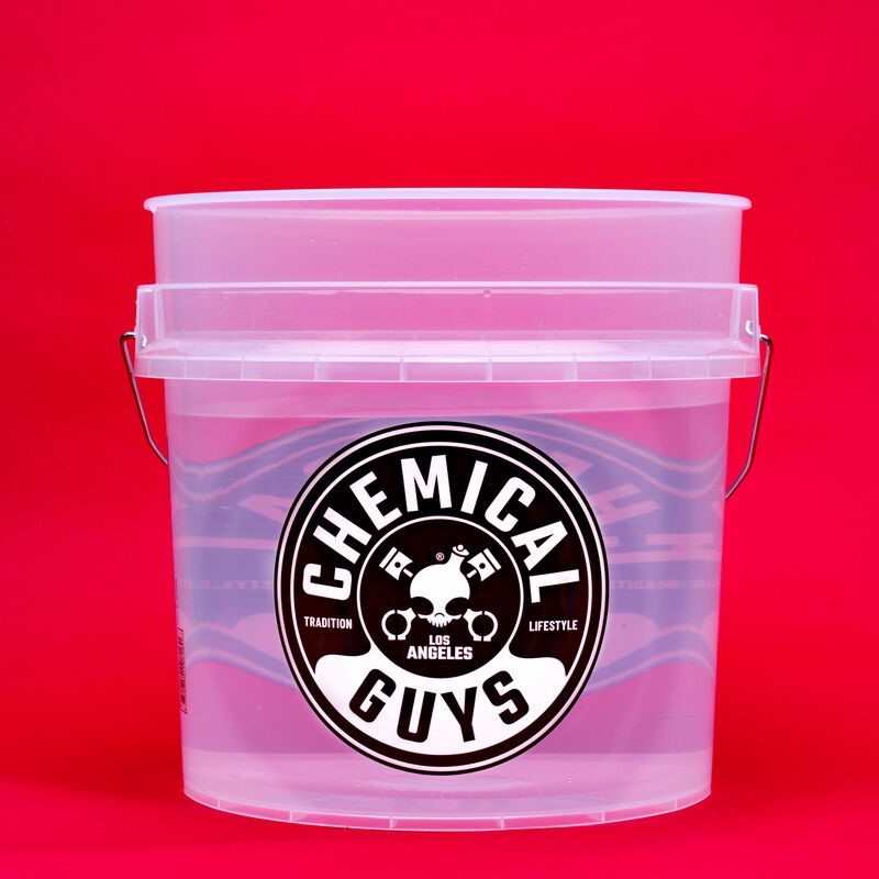 Chemical Guys ACC106 Heavy Duty Ultra Clear Detailing Bucket