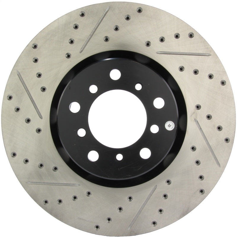 Stoptech 127.34063R 00-03 BMW M5 (E39) Slotted & Drilled Right Front Rotor