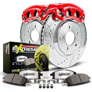 PowerStop KC5303 fits Infiniti G35 Rear Z26 Street Warrior Brake Kit w/Calipers