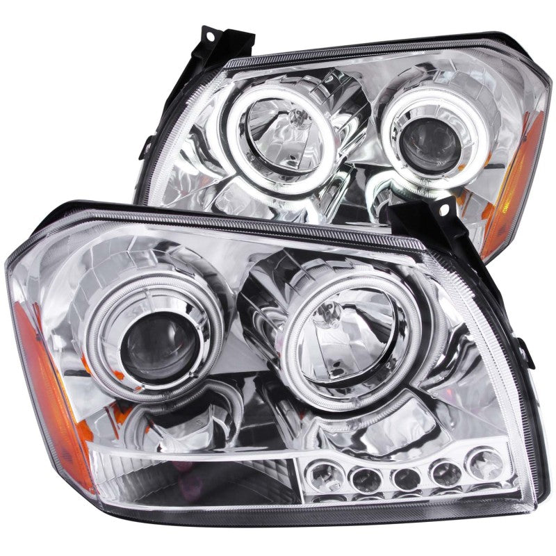 ANZO 121219 2007 fits Dodge 05-20 Magnum Projector Headlights Chrome