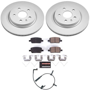 Power Stop 2020 Cadillac CT6 Rear Z23 Coated Brake Kit