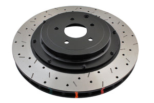 DBA 52321BLKXS 09+ fits Nissan GTR R-35 Rear Drilled & Slotted 5000 Series 2 Pie