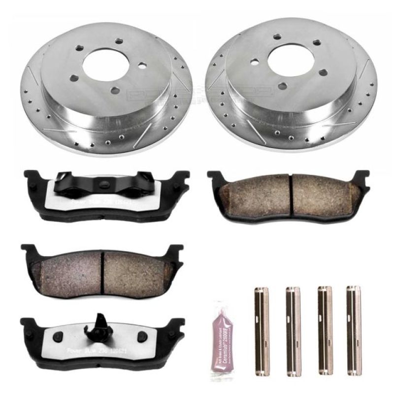 PowerStop K1913-36 00-02 fits Ford Expedition Rear Z36 Truck & Tow Brake Kit