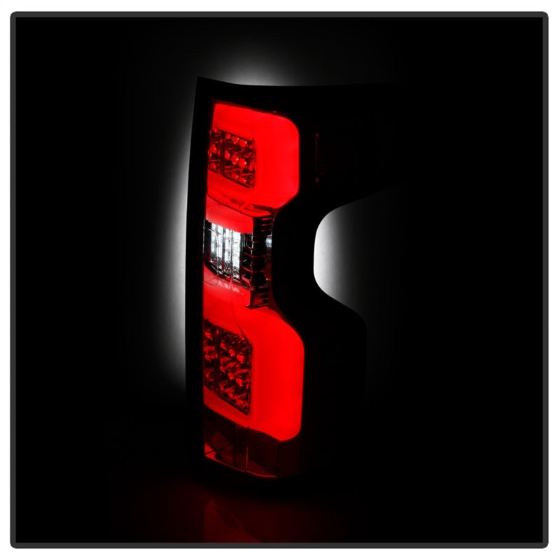Spyder 5087263 fits Chevy 19-20 Silverado LED Tail Light Chrome ALT-YD-CS19HAL-