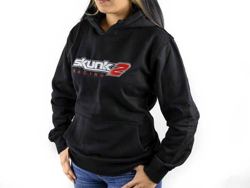 Skunk2 734-99-0400 Embroidered Logo Hooded Sweatshirt - XL (Black)