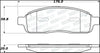 Stoptech 305.1011 Street Select Brake Pads