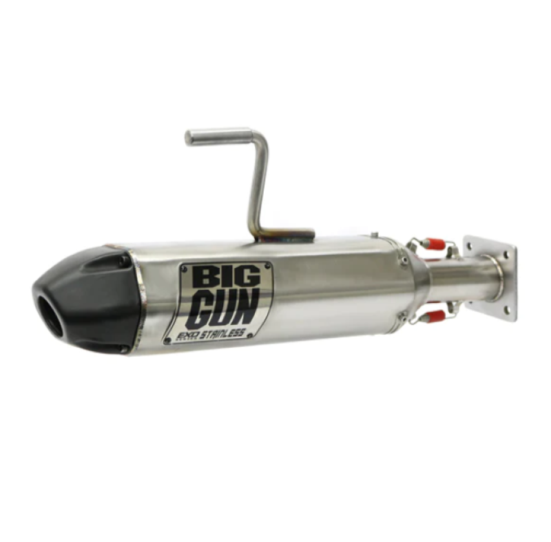 Big 14-4692 Gun 20-23 fits Kawasaki TERYX KRX 1000 EXO Stainless Slip On Exhaust