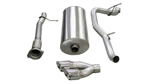 CORSA Performance 14298 Corsa 2007-2010 fits Cadillac Escalade ESV 6.2L V8 Polished Sport Cat-Back Exhaust