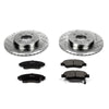 PowerStop K696 fits Honda 03-05 Civic Front Z23 Evolution Sport Brake Kit