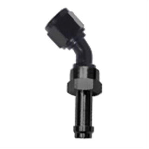 Fragola 756006-BL -6AN 60 Degree EZ Street Hose End Black