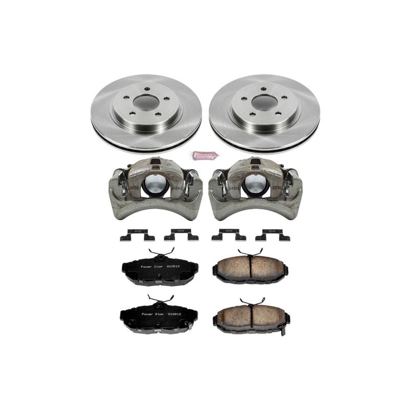 PowerStop fits Ford 11-14 Mustang Rear Autospecialty Brake Kit w/Calipers