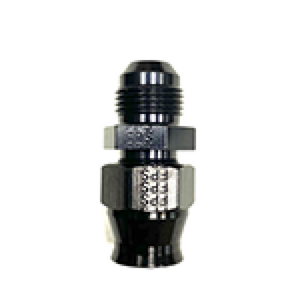 Fragola 892004-BL -6AN Male x 1/4in Tube AN Adapter Fitting Black