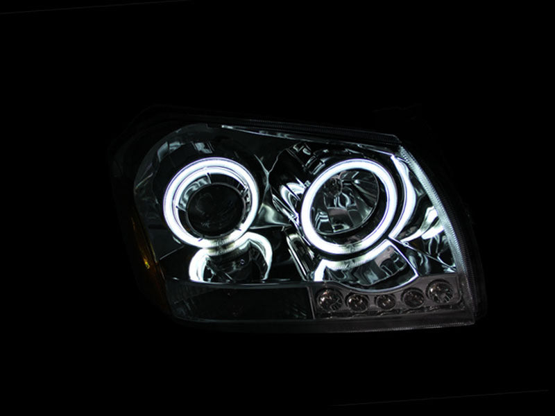 ANZO 121219 2007 fits Dodge 05-20 Magnum Projector Headlights Chrome