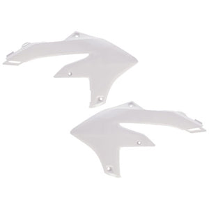 Cycra 1CYC-1787-30 Replica Radiator Shrouds  White