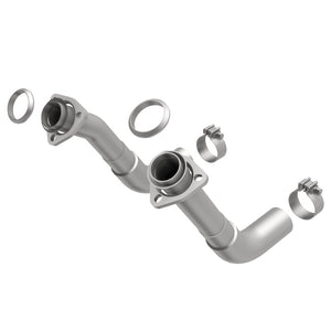 Magnaflow 15380 66-72 fits Chevy C10 Pickup V8 2-Piece Front Exhuast Pipe Kit (2in Tubing/Clamps/Inlet Flanges)