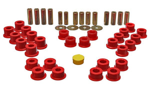 Energy Suspension 11.3106R 90-97 fits Mazda Miata Red Rear Control Arm Bushing Set