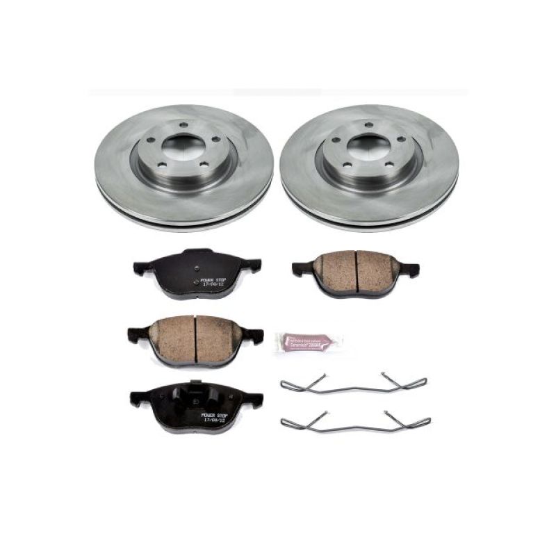 PowerStop KOE125 fits Mazda 04-13 3 Front Autospecialty Brake Kit