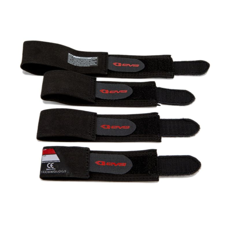 EVS KBRS-RS9-M RS9 Knee Brace Replacement Straps Black - Medium