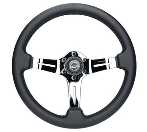 NRG ST-010CH-PR ST-010CH-PR Light Weight Gaming Steering Wheel - Splitz Chrome