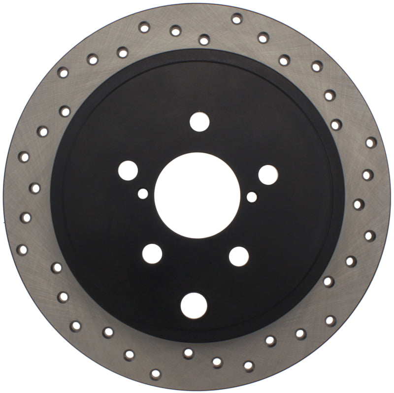Stoptech 128.47029R 08-10 WRX Drilled Right Rear Rotor