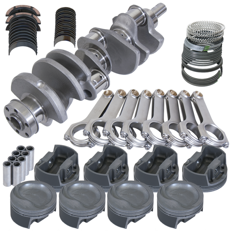 Eagle 14624030 fits Ford 351W SVO 4.000in Crank 2.750in Mains 6.200in H-Beam 4.030in Pistons Rotating Assembly