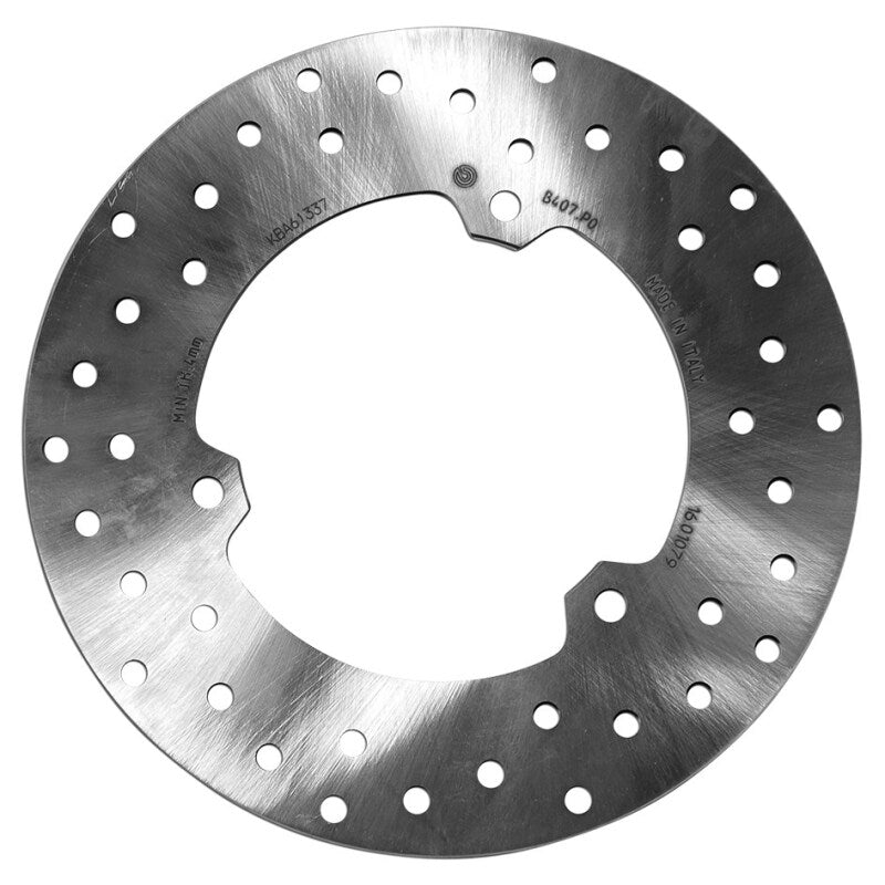 Brembo OE 68B407P0 16 18 fits Yamaha MT-03 321cc 220x4.5mm Brake Disc - Rear Fix