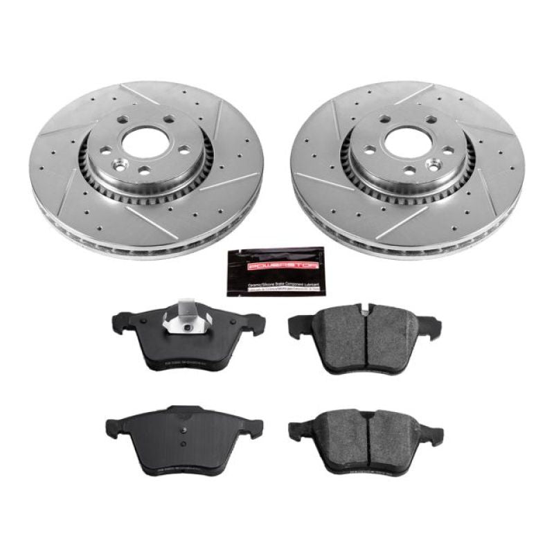 PowerStop K5613 fits Volvo 11-14 S60 Front Z23 Evolution Sport Brake Kit