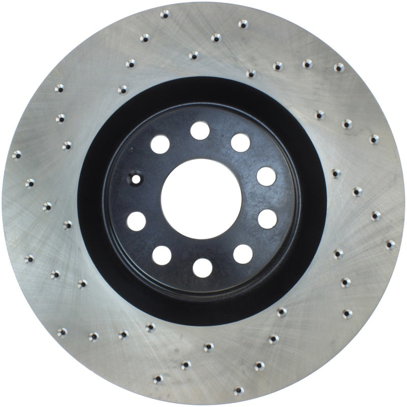Stoptech 128.33112R Drilled Sport Brake Rotor